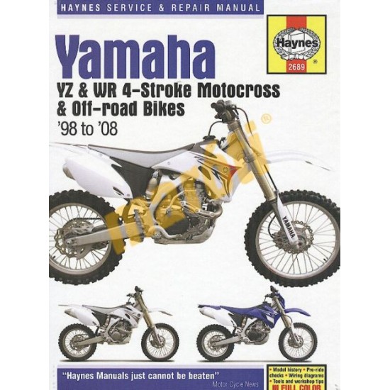 Yamaha YZ & WR 4-Stroke Motocross 1998 - 2008