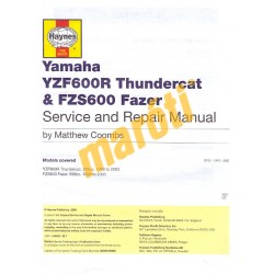Yamaha YZF600R Thundercat, FZS600 Fazer 1996 - 2003