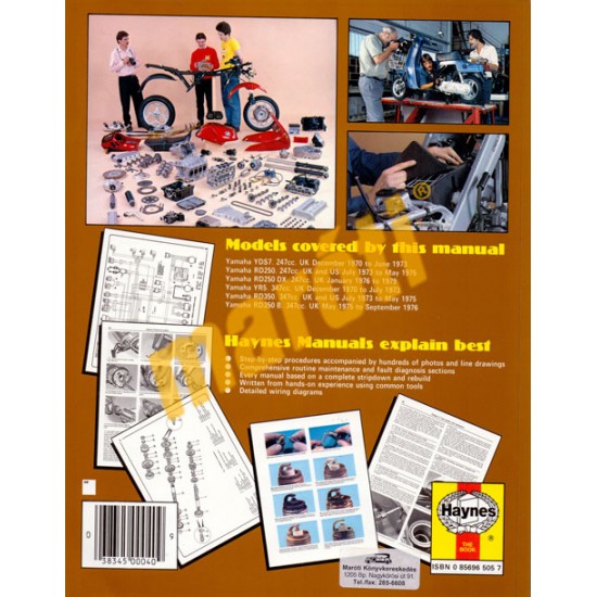 Yamaha 250 & 350 Twins 1970 - 1979