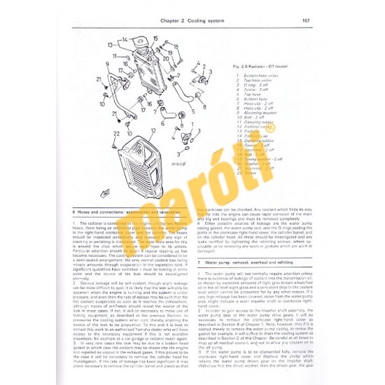 Yamaha RD & DT125 LC 1982 -1987