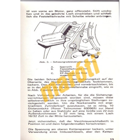 Rover 2200 Alle Modelle Reparaturhilfe