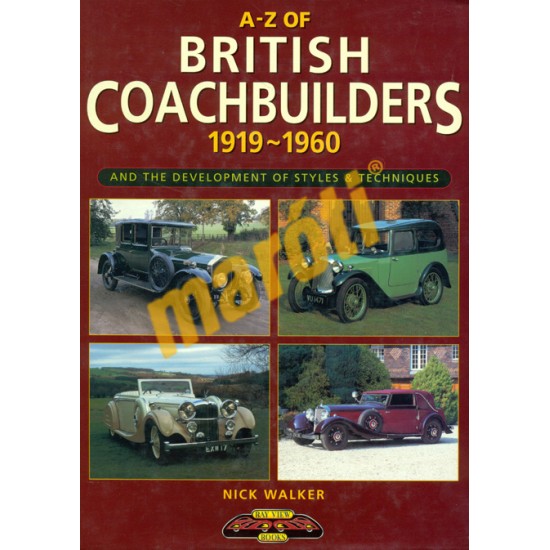 A-Z of British coachbuilders 1919-1960