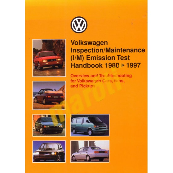 Volkswagen (I/M) Emission Test Handbook 1980-1997