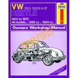VW Beetle 1303, 1303S & GT (1972 - 1975) up to P