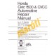Honda Civic 1500 CVCC 1975 thru 1979