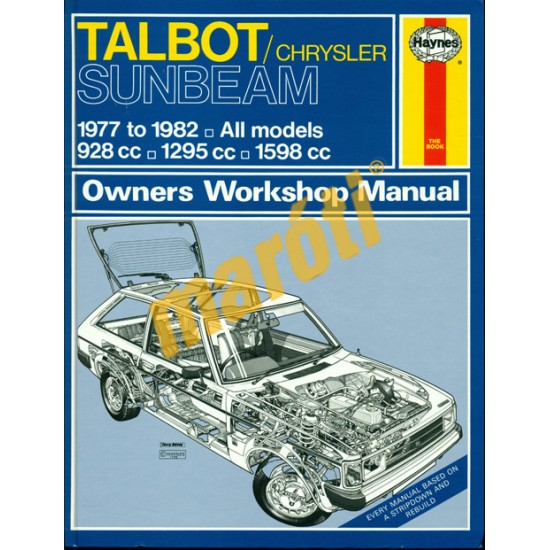 Talbot/Chrysler Sunbean (1977-1982 Összes model)