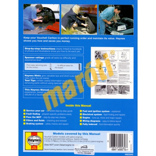 Vauxhall Carlton Petrol (Oct 1978 to Oct 1986)