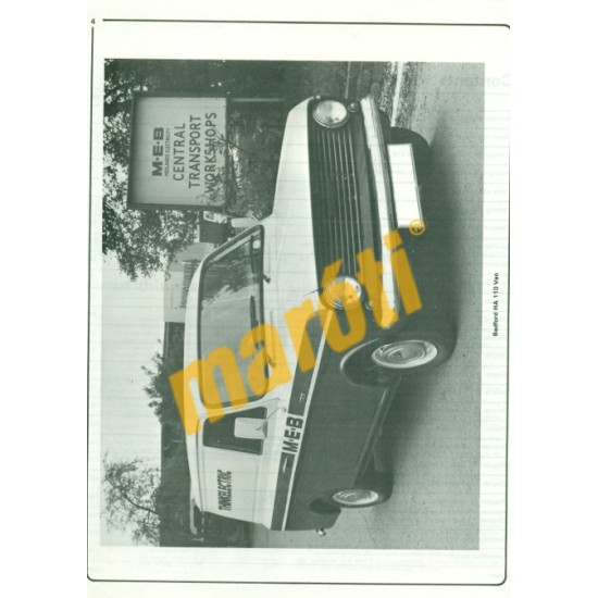 Bedford HA VAN (összes model 1964-1983)