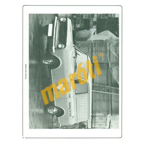 Bedford HA VAN (összes model 1964-1983)