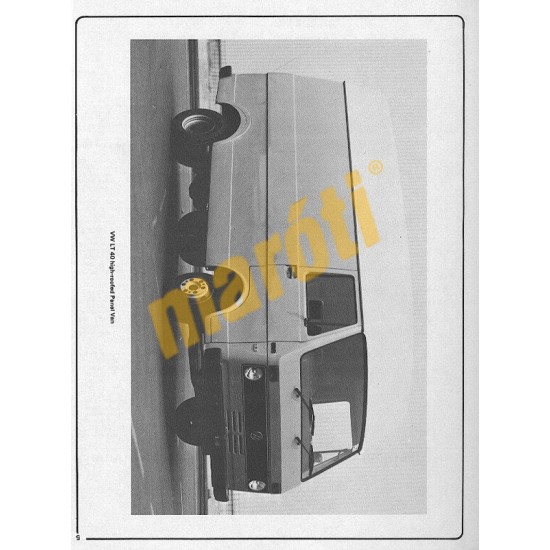 VW LT Series Petrol  (1976 - 1987)