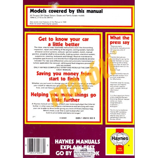 Peugeot 504 Diesel (1974-1982)