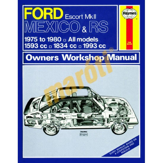 Ford Escort Mk II Mexico, RS 1800 & RS 2000 (1975 - 1980) up to W