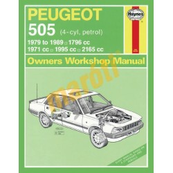 Peugeot 505 Petrol (1979 - 1989) up to G