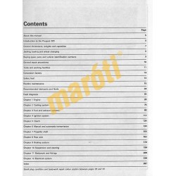 Peugeot 505 Petrol (1979 - 1989) up to G