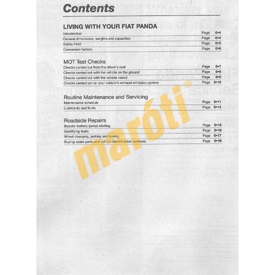 Fiat Panda (1981 - 1995) up to M