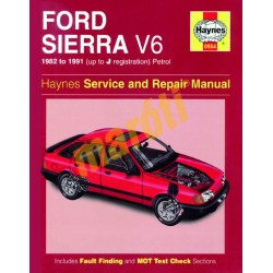 Ford Sierra V6 Petrol (1982 - 1991) up to J