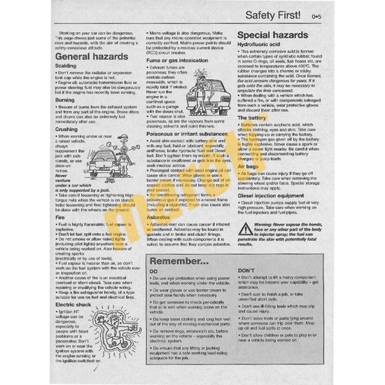 Ford Sierra V6 Petrol (1982 - 1991) up to J