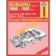 Subaru 1600 & 1800 (Nov 79 - 1990) up to H