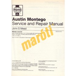 Austin/Rover Montego 1.3 & 1.6 (1984-1994 Petrol)