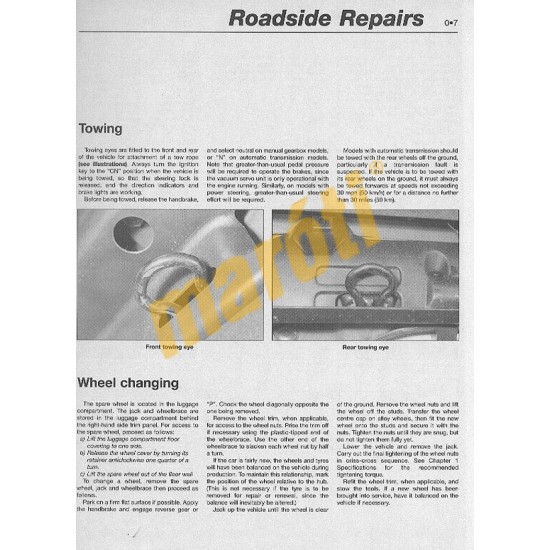 Ford Granada & Scorpio Petrol (Mar 85 - 1994) B to M
