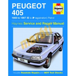 Peugeot 405 Petrol (1988 - 1997) E to P