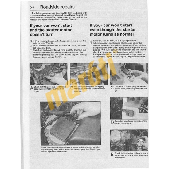 Vauxhall Cavalier Petrol (Oct 88 - 1995) F to N