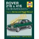 Rover 216 & 416 Petrol (1989 - 1996) G to N