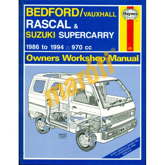 Bedford/Vauxhall Rascal & Suzuki Supecarry