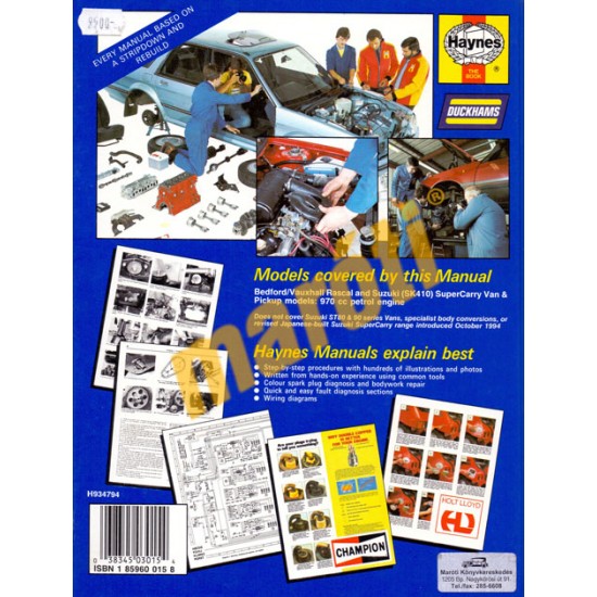 Bedford/Vauxhall Rascal & Suzuki Supecarry