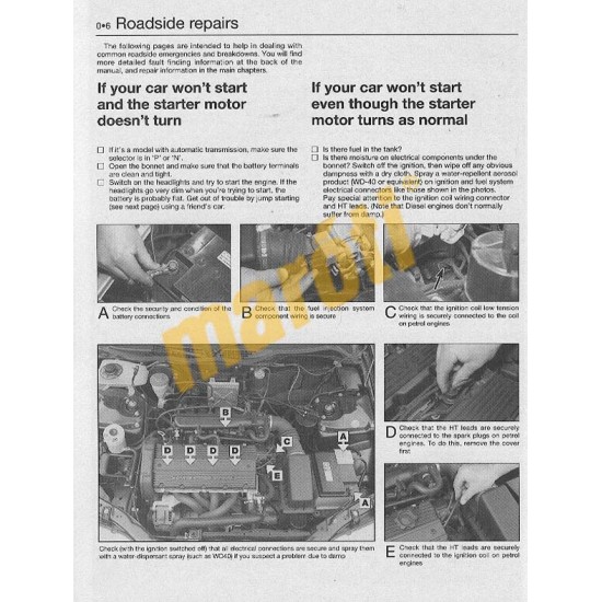 Rover 414, 416 & 420 Petrol & Diesel (May 95 - 1999) M to V