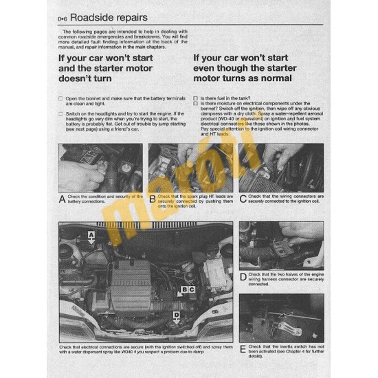 Fiat Cinquecento (1993 - 1998) K to R