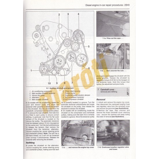 Audi A4 Petrol & Diesel (1995 - 00) M to X
