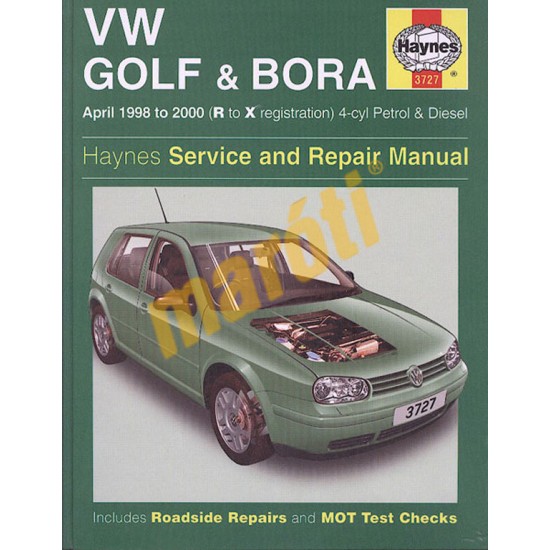 VW Golf & Bora Petrol & Diesel (April 1998 - 2000) R to X