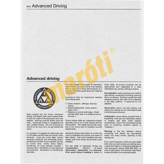 Vauxhall/Opel Astra & Zafira Diesel (Feb 98 - Apr 04) Diesel