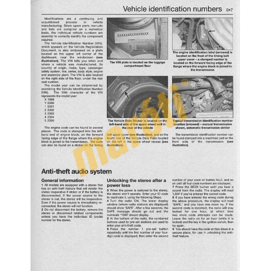 VW Beetle Petrol & Diesel (Apr 1999 - 2007) T to 57