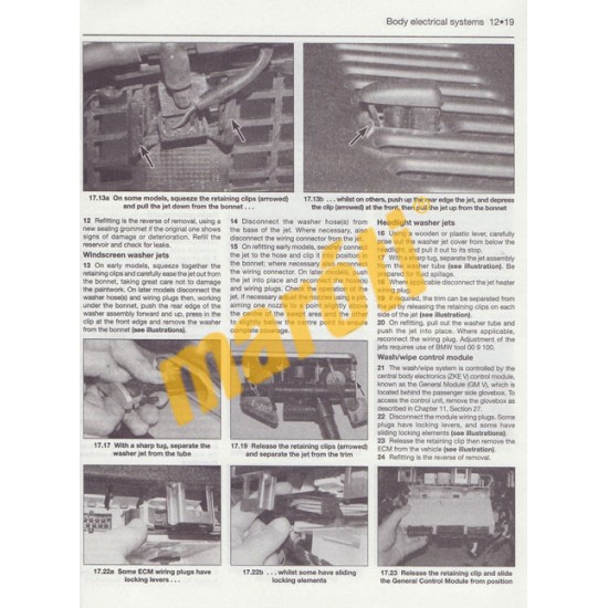 BMW 3-Series Petrol (Sept 98 - 06) S to 56