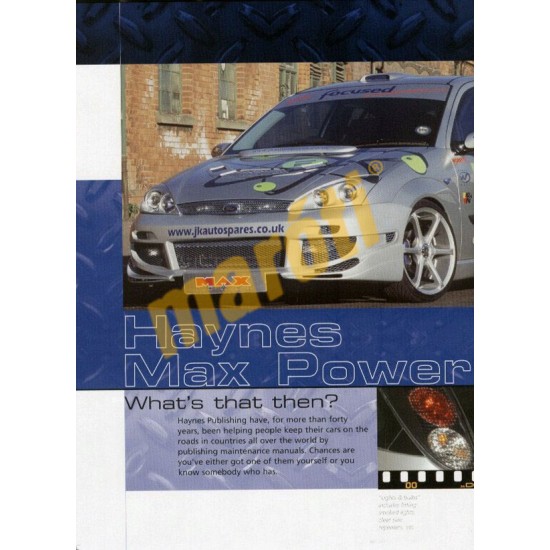 Haynes Extreme Ford Focus (2nd edition)