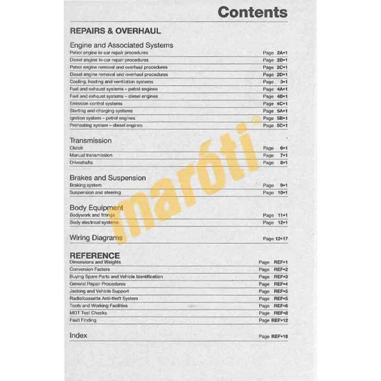 Rover 25 & MG ZR Petrol & Diesel (Oct 99 - 04)