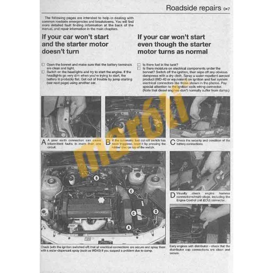 Rover 25 & MG ZR Petrol & Diesel (Oct 99 - 04)
