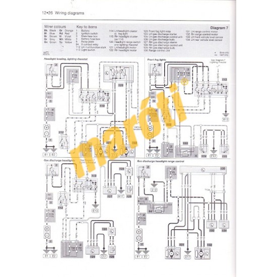 VW Golf & Bora 4-cyl Petrol & Diesel (01 - 03) X to 53