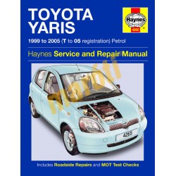 Toyota Yaris Petrol (1999 - 05) T to 05