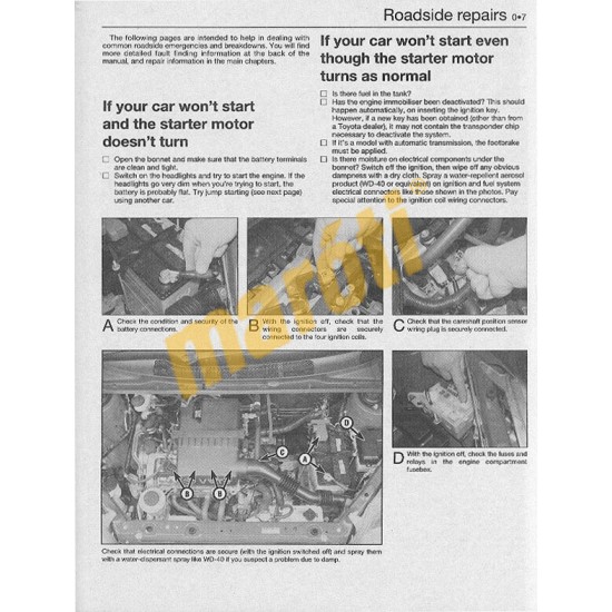 Toyota Yaris Petrol (1999 - 05) T to 05