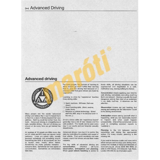 VW Passat Petrol & Diesel (Dec 00 - May 05) X to 05