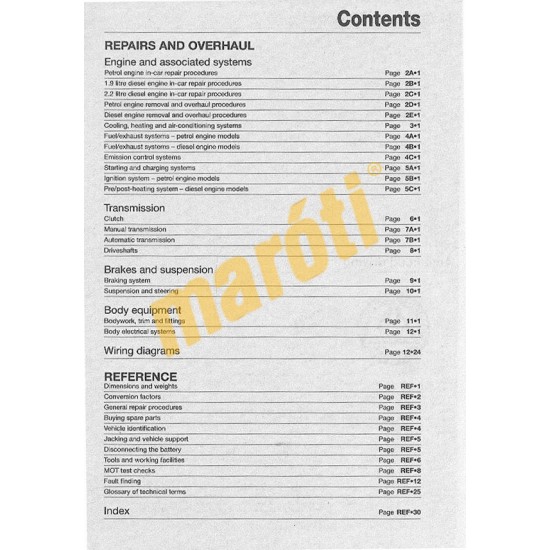 Renault Laguna Petrol & Diesel (Feb 01 - May 07)