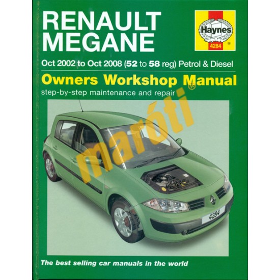 Renault Mégane Petrol & Diesel (Oct 02 - 08)