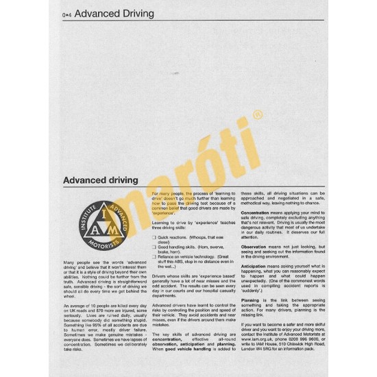 Toyota Corolla Petrol (July 97 - Feb 02) P to 51