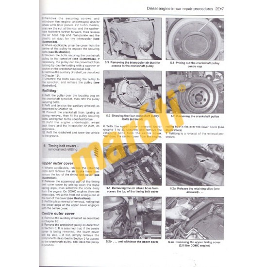 VW Golf & Jetta Petrol & Diesel (04 - 07) 53 to 07