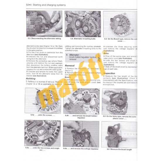 VW Golf & Jetta Petrol & Diesel (04 - 07) 53 to 07