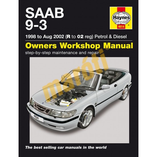 Saab 9-3 Petrol & Diesel (1998 - Aug 02) R to 02