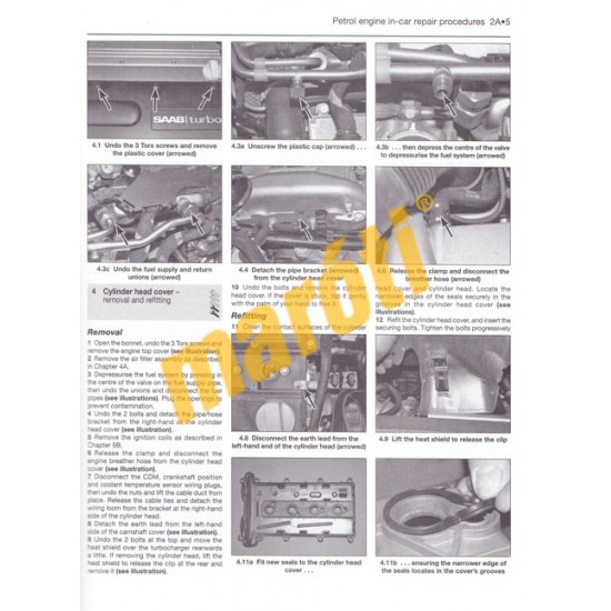 Saab 9-3 Petrol & Diesel (Sept 02 - Sept 07) 52 to 57